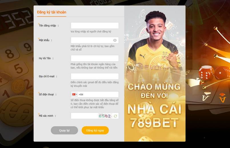 Hướng dẫn cách đăng ký tài khoản mới tại 88Uu - 88Uu